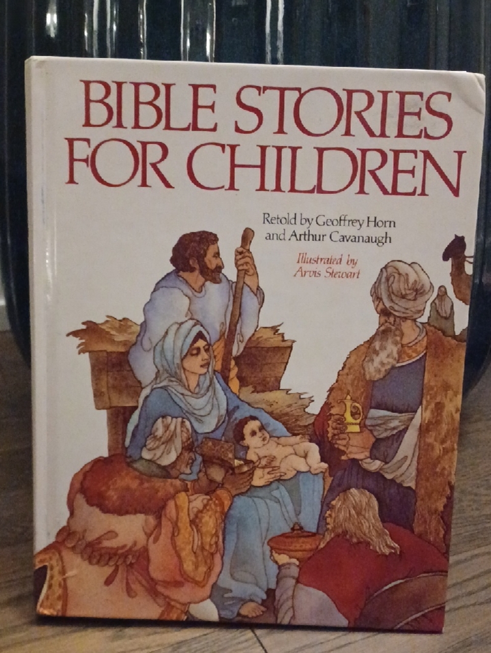 Bible Stories for Children Classic Illustrated Vintage 1980 Children's Book